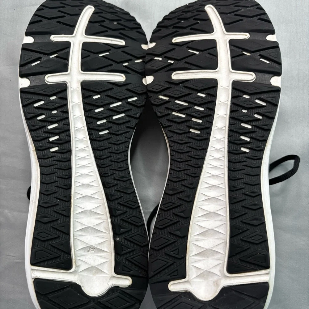 Asics Black & White Patriot 12 Performance Running Shoes